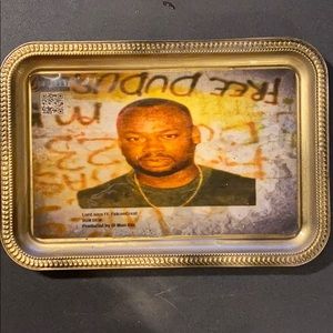 Custom Art Trays with YouTube Music QR Code